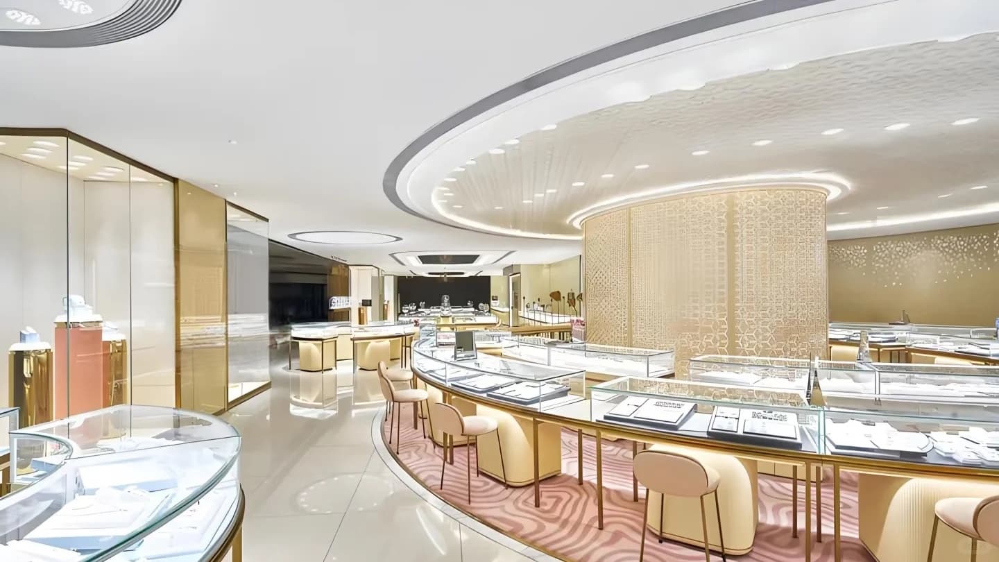 Glass Jewelry Display Cases